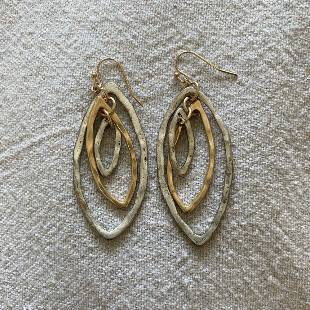 FOSSIL Hoop Layered Earrings
